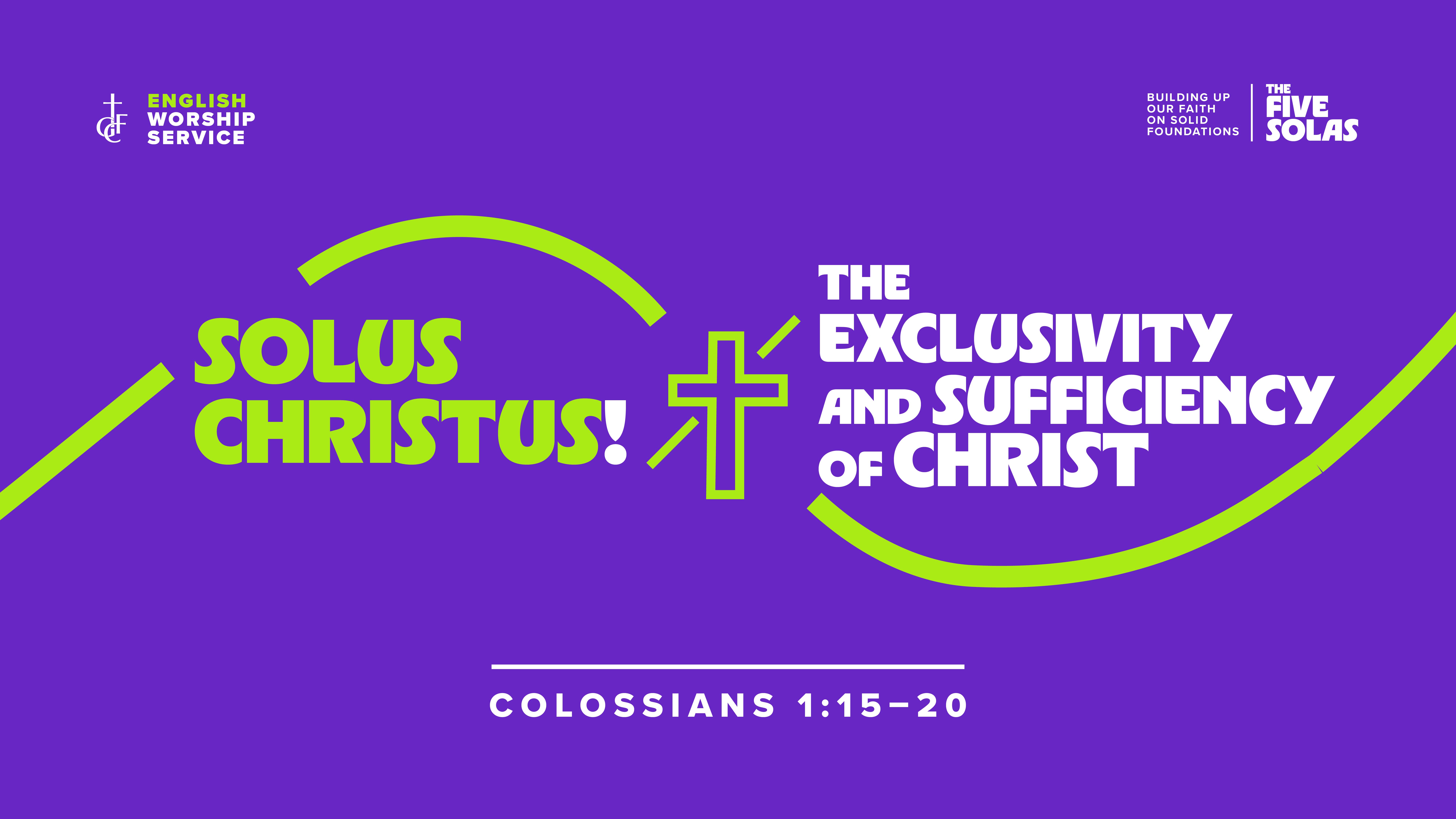 SOLUS CHRISTUS_English-slide